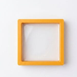 minimalist-orange-square-floating-display-frame