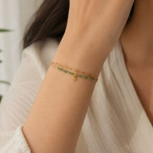 emerald-star-layered-bracelet