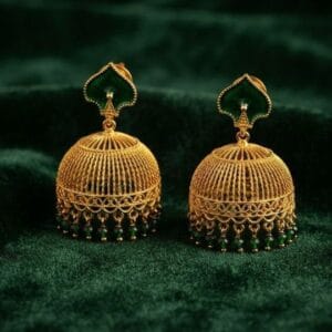 emerald-lotus-filigree-jhumka